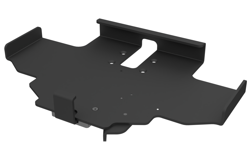 Cradle with Thumb Latch for TG3 Keyboard Precision Mounting